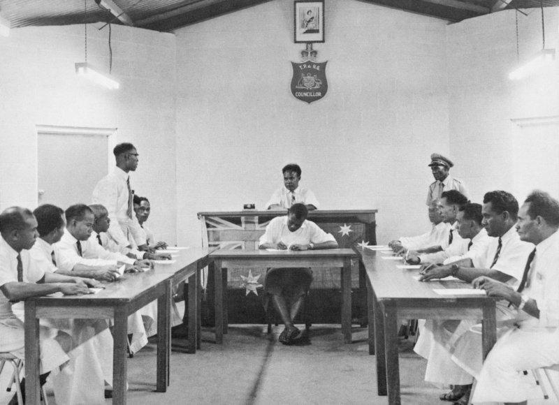 HistPOM-33a-1960.jpg - Fairfax Local Government Council, Hanuabada, circa 1960 (source: http://www.pngaa.net/Photo_Gallery/GoldenOldies/portmoresby7.html; accessed: 9.2.2013)