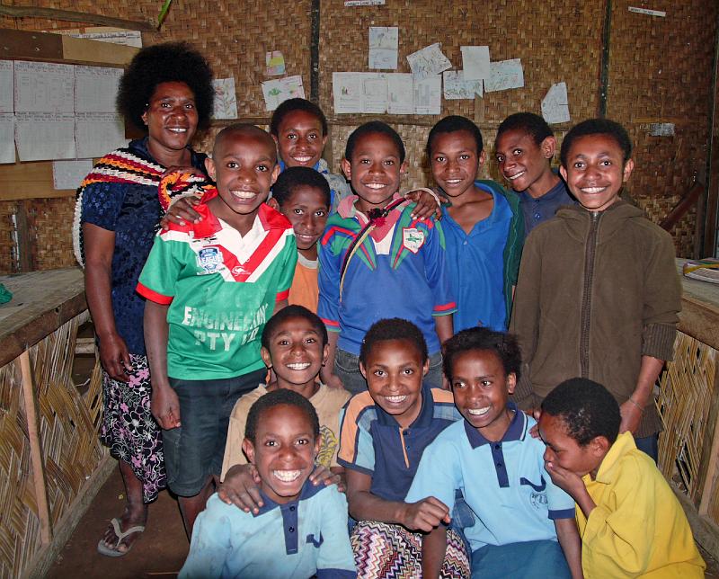 PNG3-85-Seib-2012.jpg - School class with teacher (Photo by Roland Seib)