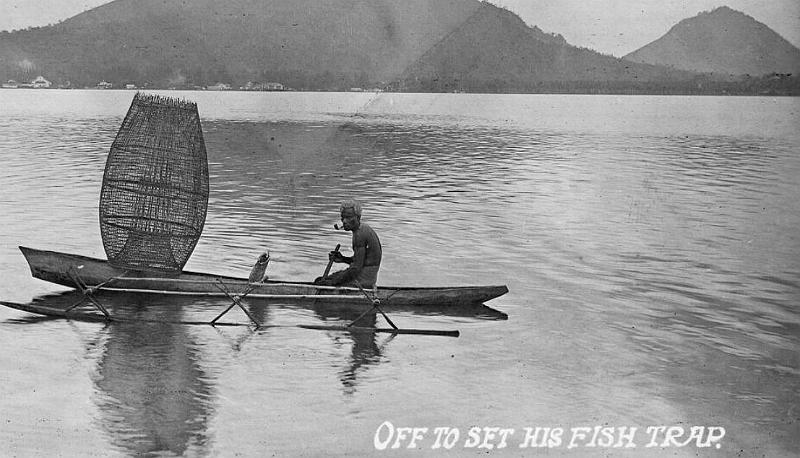 PNG7-63.jpg - Tolai fish trap 1905 (source: https://sites.google.com/site/rabaulhistory/; 2.2.2013)