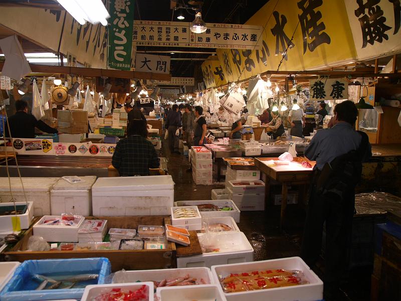 seib-2008-japan-04.JPG - Fish market Tsukiji, Tokyo (© Roland Seib)